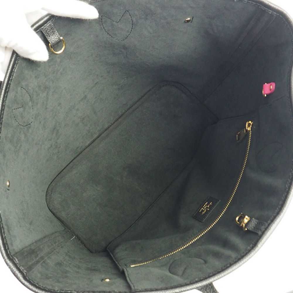 Louis Vuitton Neverfull MM Monogram Tote Bag Implant White X Black - Picture 3 of 7